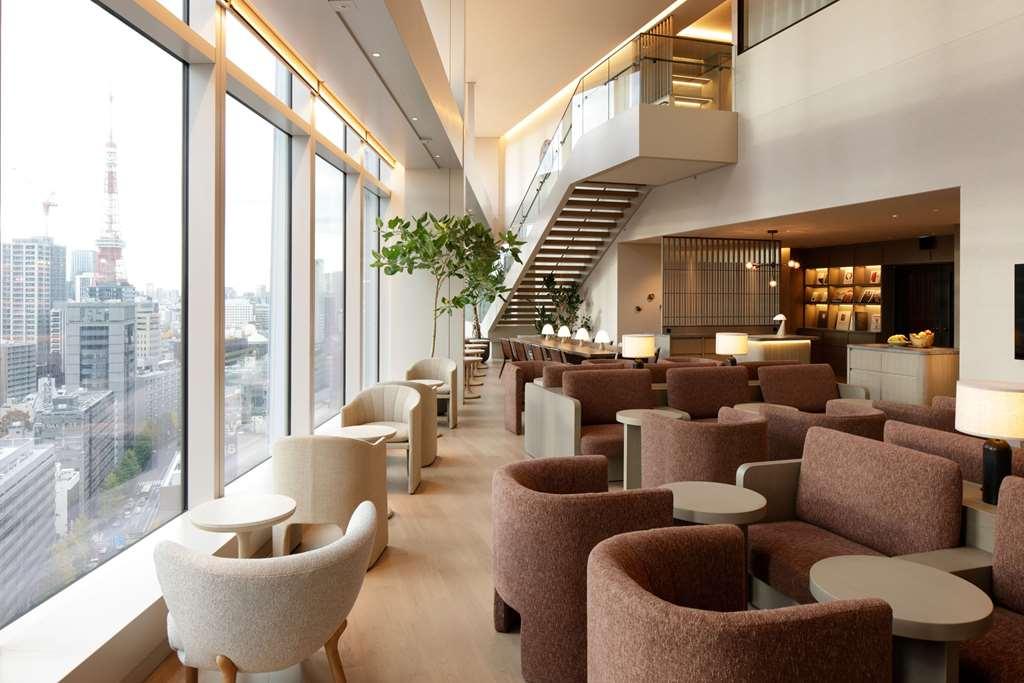 Hotel Toranomon Hills Tokió Étterem fotó
